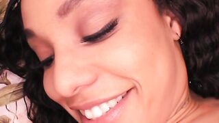 Busty amateur Shyla Haze moans while riding rock hard cock
