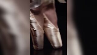 thin Bombshell Jessica X into ballerina costume ride her huge penis BF