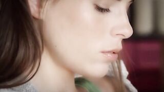 thin Bombshell Jessica X into ballerina costume ride her huge penis BF