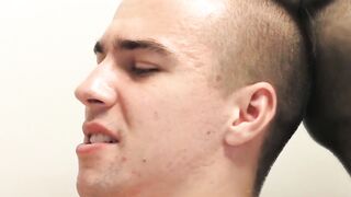 FamilyPornSite.com - Daddy's lusty raw anal workout with stepson's ass