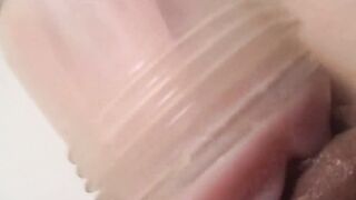Curious dude Rion Rlvers splashes his hot jizz in his handsome face
