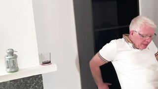 Pretty twink Hugo Mass got sucked and fucked by his orgy friends