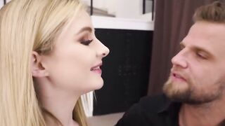 Explicitly Erotic Blonde Sweetheart Discovers New Pleasures With Massively Hung Deviant Taskmaster