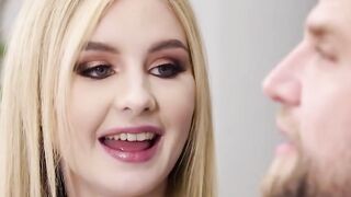 Explicitly Erotic Blonde Sweetheart Discovers New Pleasures With Massively Hung Deviant Taskmaster