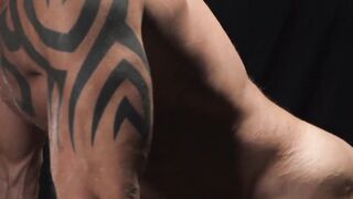 Hot twink Marcus Rivers moaned loudly as he took the raging cock of inked daddy Dalla