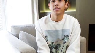 Twink Calm got his tight ass barebacked deep and hard by Jax Thirio