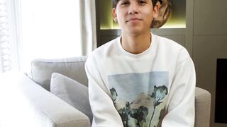 Twink Calm got his tight ass barebacked deep and hard by Jax Thirio