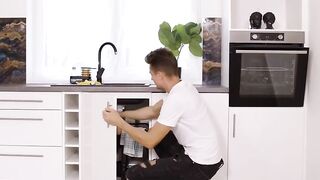 Freaky Stepmom Catches Stepson Jerking Around And Empties His Nuts Of Cum