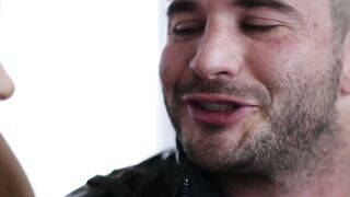 Buffed Nathan Bronson jizzes on my juicy ass after fucking me relentlessly