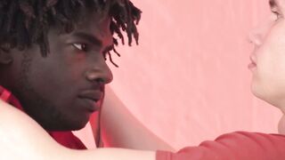 Handsome Devin Trez makes Darron Bluu ride his hard BBC