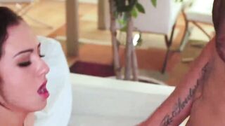 SmallGirlsInPorn.com - Hot Lily gets her tight teen twat destroyed roughly by big dic
