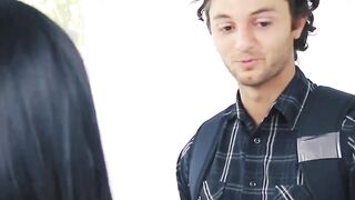 FamilyHandle.com - Horny Karly gets her pussy fucked and her face covered in hot jizz
