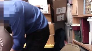 ShopliftersPunished.com - Aurora Winters fucked hard deep and rough by a security gua