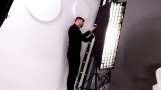 Fashion Glamour Photoshoot Takes Sensual Turn For Crazy Sexy Camgirl And Attentive Photographer