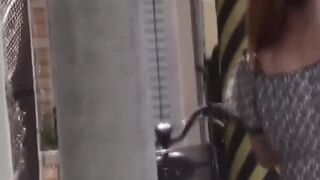 NipponSexTV.com - Japanese babe secretly filmed pissing in public