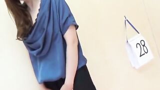 NipponPissTV.com - Gorgeous Japanese teens enjoy peeing competition outdoors