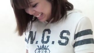 NipponPissTV.com - Gorgeous Japanese teens enjoy peeing competition outdoors