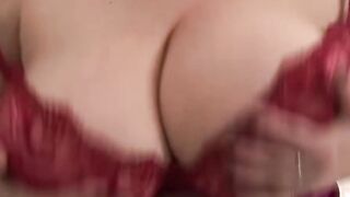 British BBW older shows off her yummy body