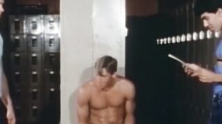 RetroDudes.com - Athletic homosexual threesome with eager cock munchers