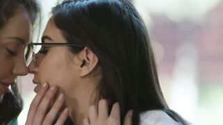 Good looking dykes have a passionate lovemaking session