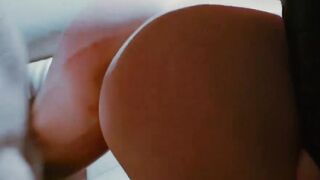 Latex wearing babe and her master have kinky fuck session