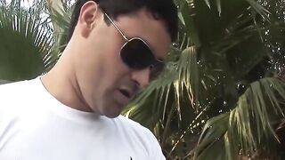 DaddyBreeding.com - Skinny soldier has a mission on commanders raw cock until climax