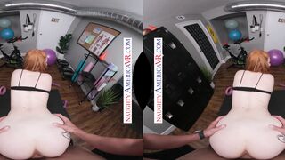 Skye Mae offer into to a stranger and liking his huge thick penis