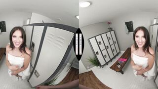 Aubree Valentine agrees to pay off her gym fees with her mouth and twat