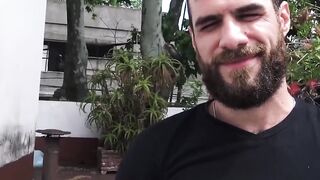 SayUncleNetwork.com - Bearded Latino's rough raw anal penetration by his lovers
