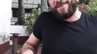 SayUncleNetwork.com - Bearded Latino's rough raw anal penetration by his lovers