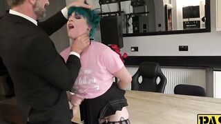 Devious Pascal White destroys Roxxie Sweetharts pussy