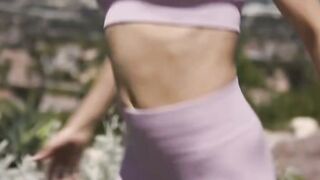 Yoga Instructor Joins Into Dyke Three-Way