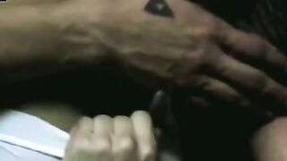 Young amateurs are having fun as they have blowjob action