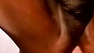 Amateur black dude bangs missionary style with hung homo