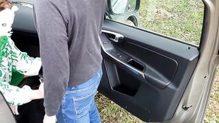 Emily Takes That Dick Outdoor - Emily Davis & David Nigh