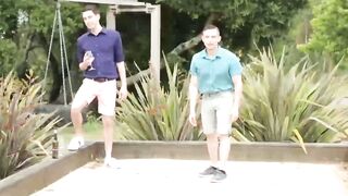 BuddiesNextDoor.com - Dante and Lance tag-team service each other in a feverish fuck
