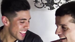 LecheLatinos.com - Adorable Latino couple's rough breeding and POV facial in a wild f