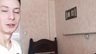 LecheLatinos.com - Young gay Latino breeds and blows a hung top for money and pleasur