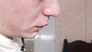 LecheLatinos.com - Young gay Latino breeds and blows a hung top for money and pleasur