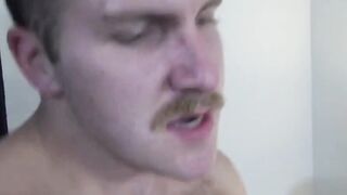PussyJocks.com - Female to male's blowjob skills shine before a doggy style drilling