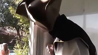 Friend Esperanza Gomez fucking inside the public with her boobs