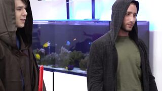 Slender cutie Dakota Lovell and Armando de Armas play with each others throbbing ligh Hoe 2