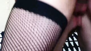 Tattooed Lydia Black plays with Lance Hart