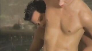 Blonde twink Tory Mason ass destroyed by horny tattooed hunk