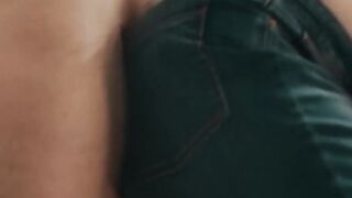 Horny guy caught by wife fucking their TS babysitter