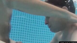 RealAltGuys.com - Young tattooed skater twink gets his cock deepthroated in the pool