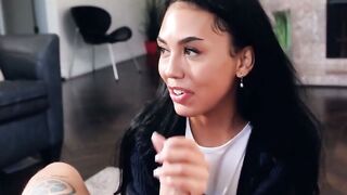 Girlfriend shares bfs big dick with busty besties