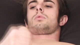 BobAuntie.com - Cute guy makes a homemade video of himself masturbating intensely
