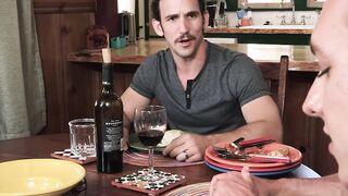 Dinner with our sexy and horny stepdad
