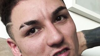 Nasty dudes Axel and Rodrigo strip their clothes to fuck each other for cash